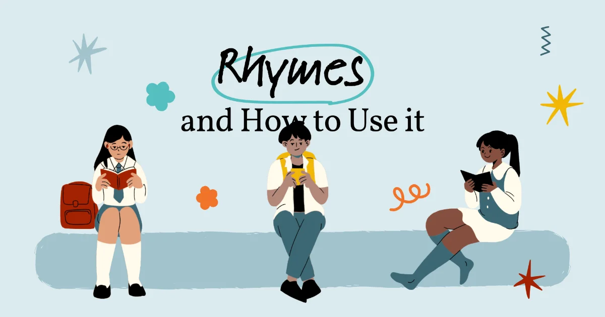 Writing English: Rhymes and How to Use It