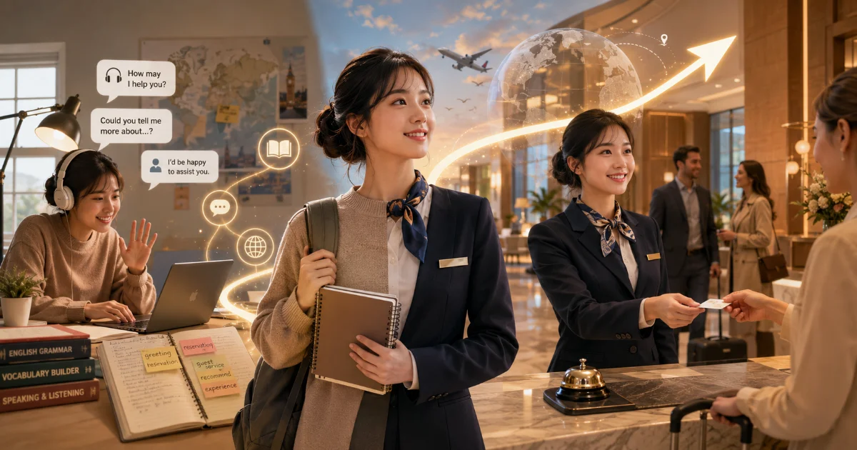 From Classroom to Career: Bagaimana English Skill Membuka Lebih Banyak Peluang di Industri Hospitality?