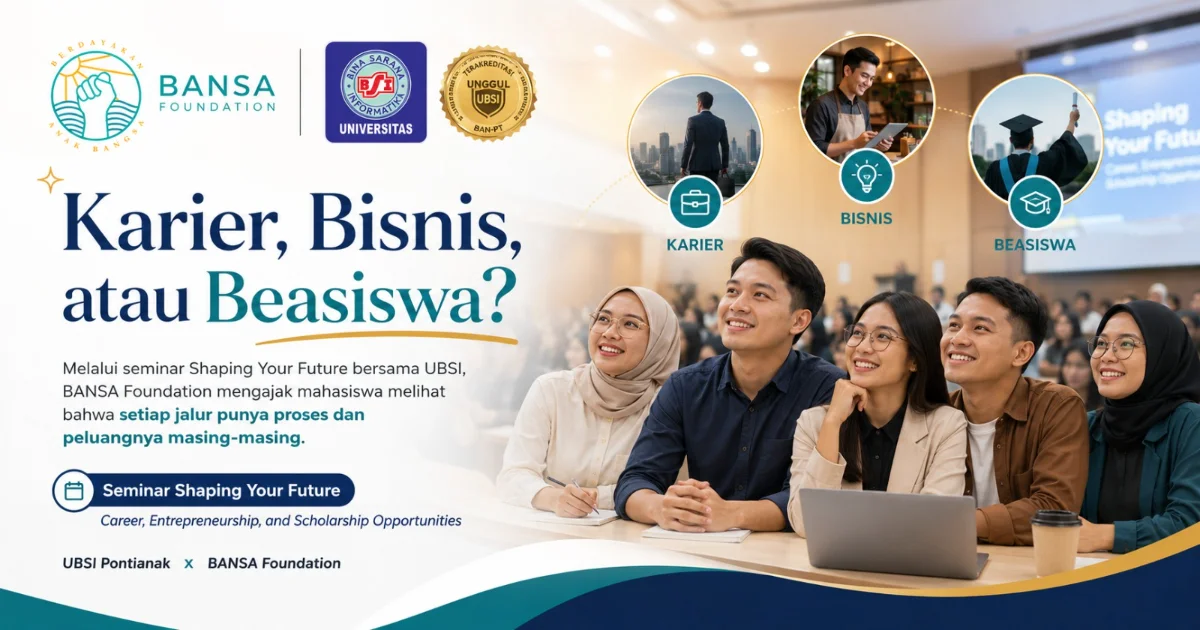 Karier, Bisnis, atau Beasiswa? Mungkin Kamu Nggak Harus Memilih Salah Satunya