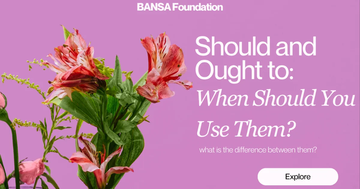 Should dan Ought to: Kapan Memakainya?
