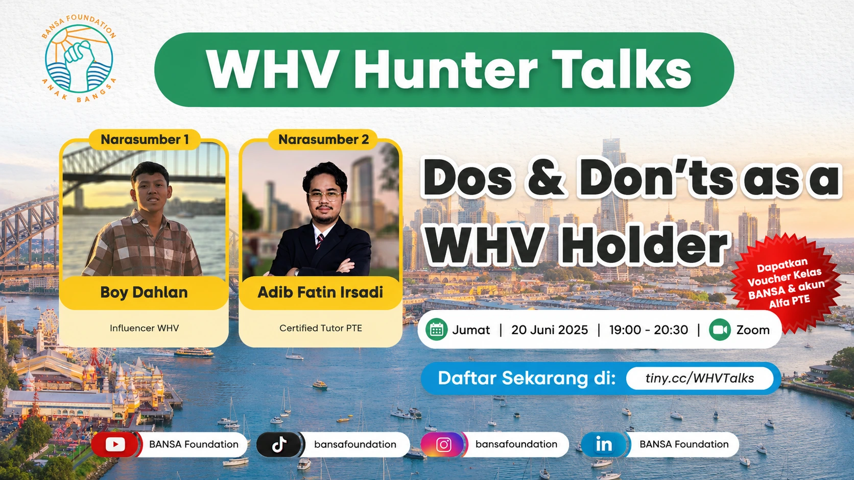 WHV Hunter Talks : Do & Don'ts as a WHV Holder