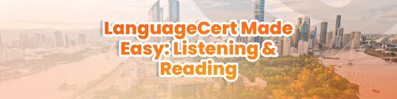 LanguageCert Made Easy: Listening & Reading