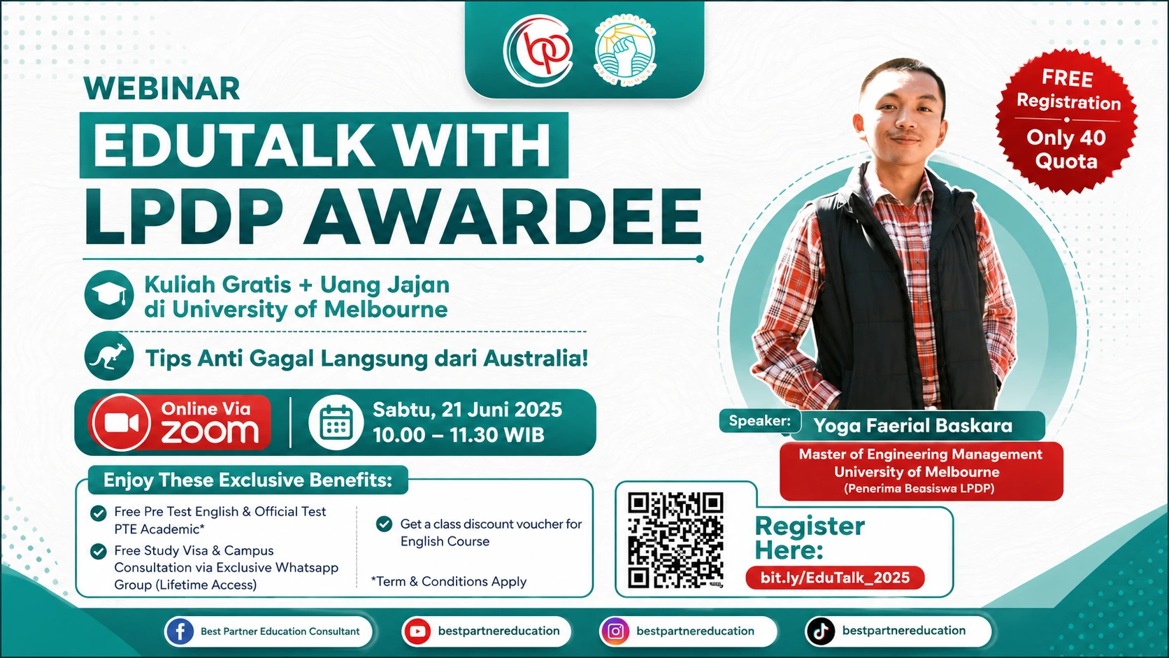 EDUTALK with LPDP Awardee