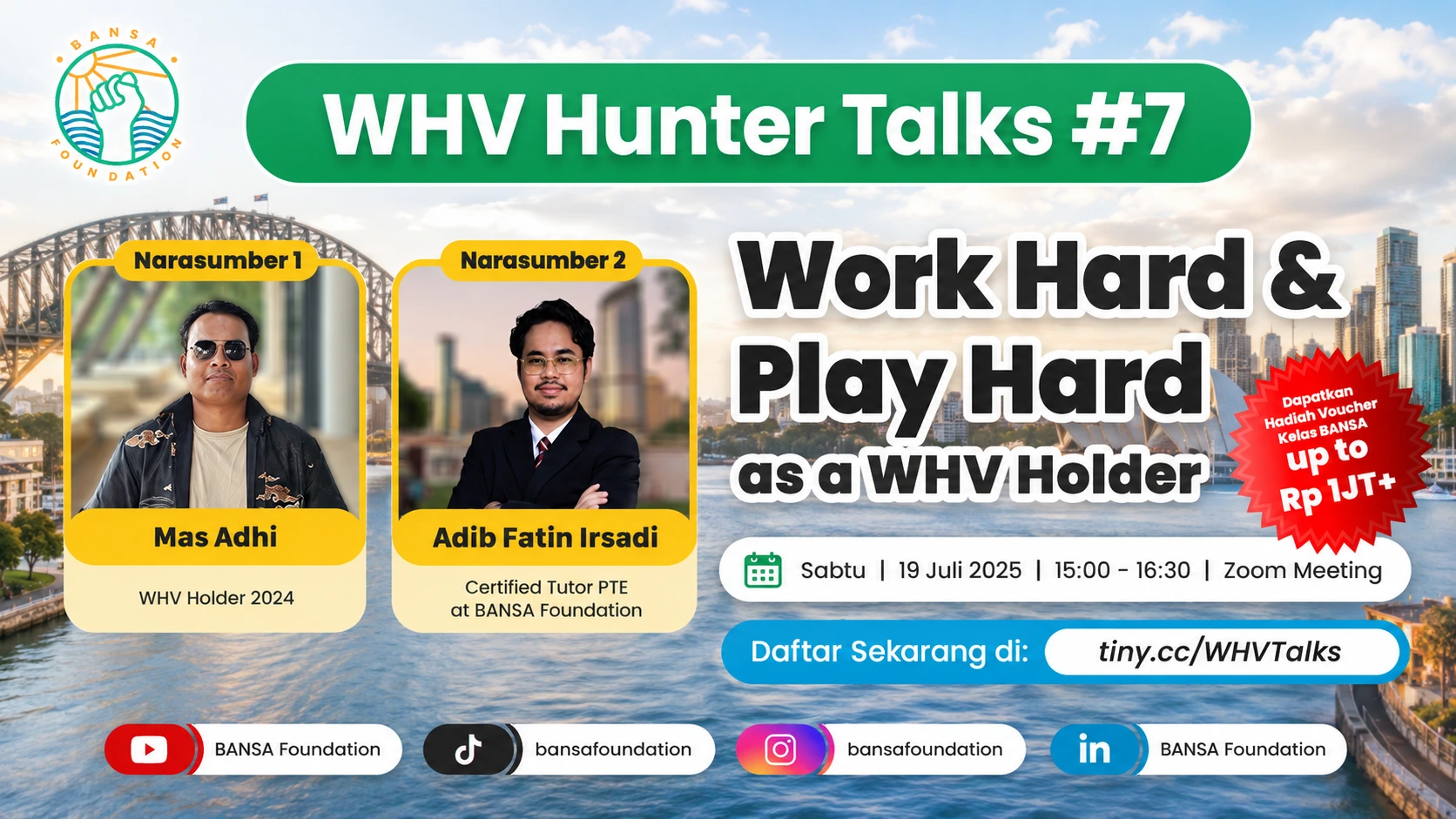 WHV Hunter Talks : Work Hard & Play Hard as a WHV Holder