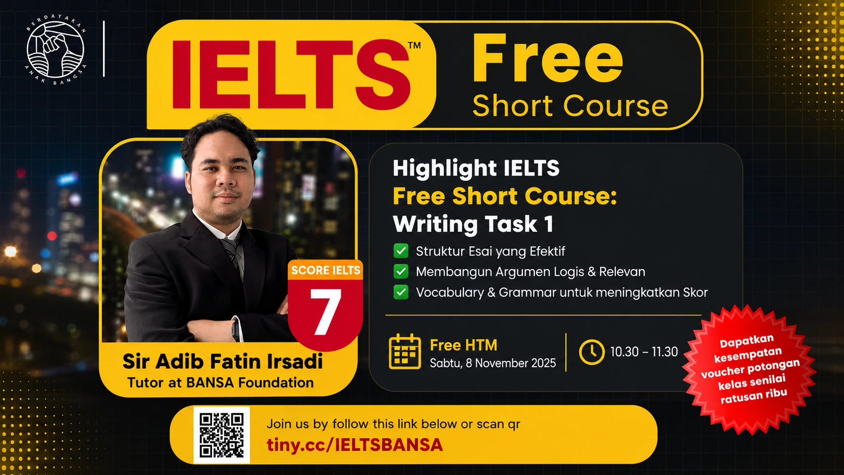 IELTS Free Short Course with Sir Adib