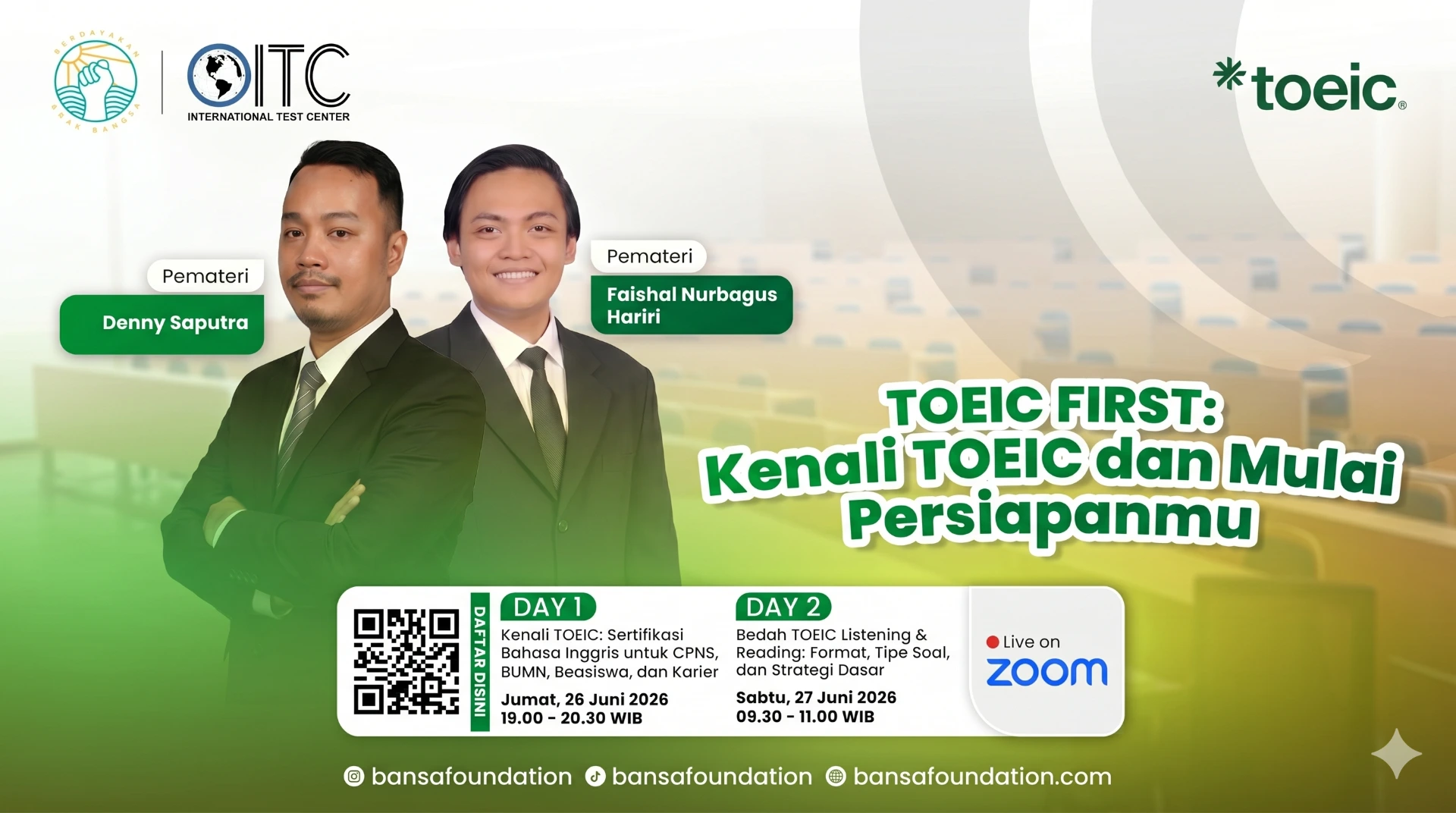 TOEIC First: Kenali TOEIC dan Mulai Persiapanmu