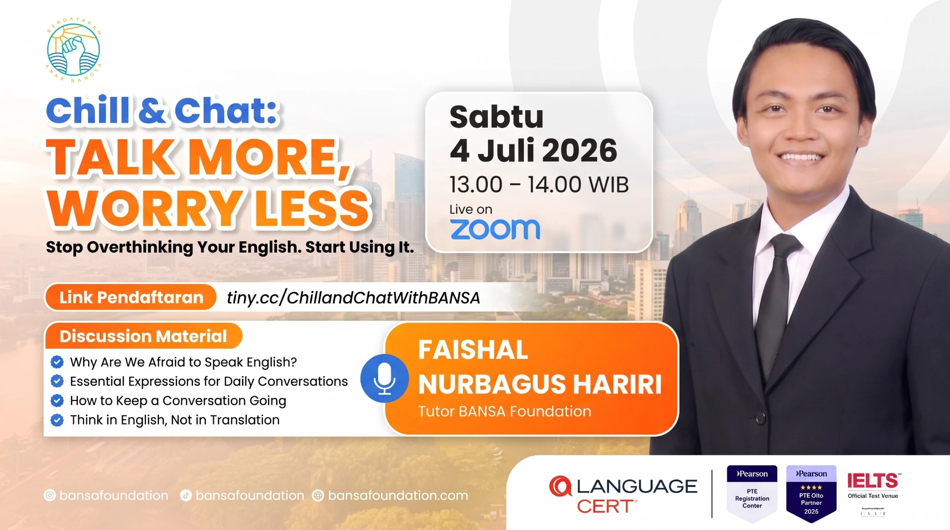 Chill & Chat: Talk More, Worry Less