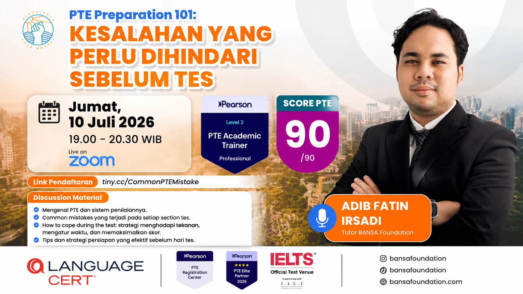 PTE Preparation 101: Kesalahan yang Perlu Dihindari Sebelum Hari Tes