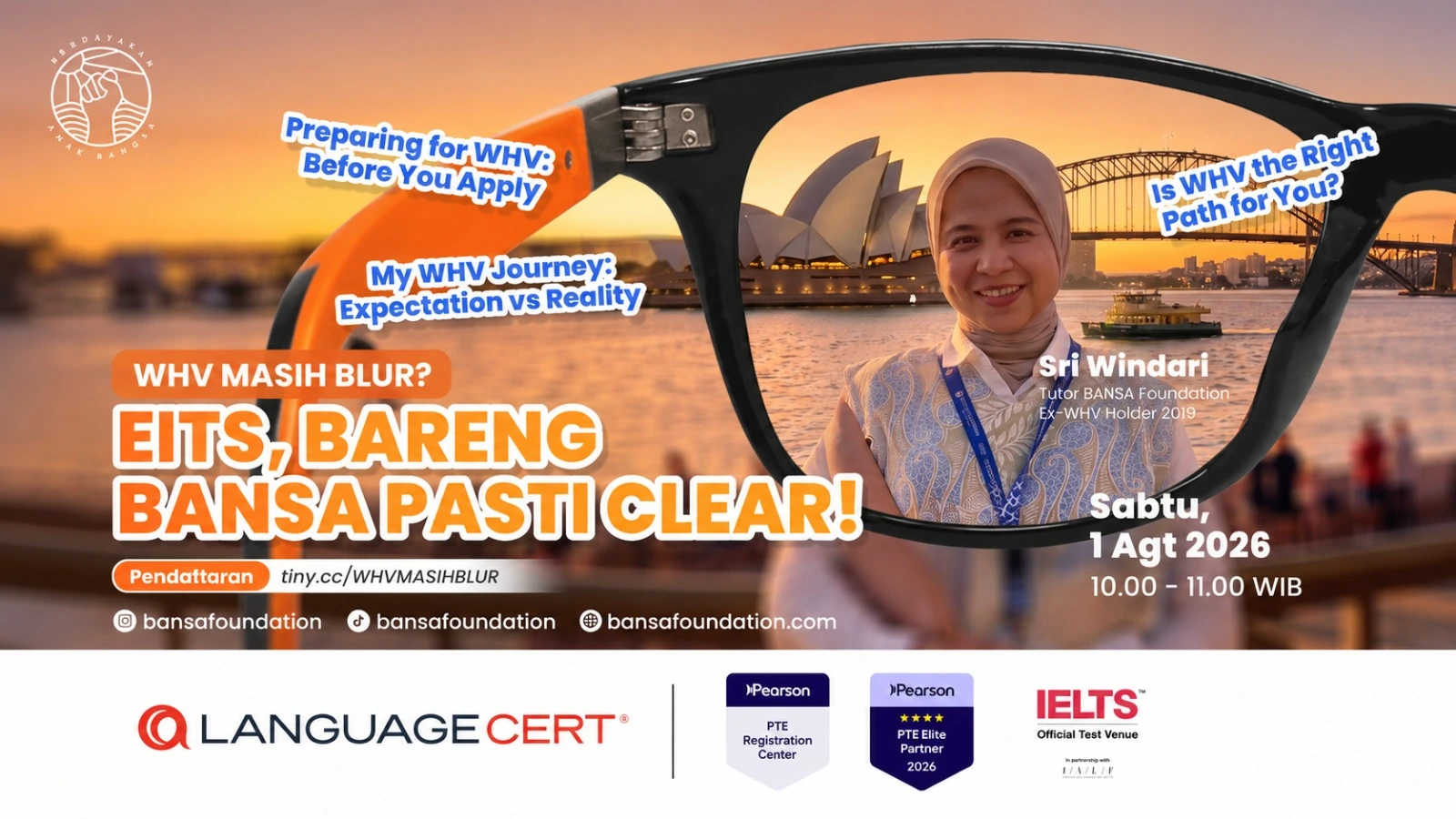 WHV Masih Blur? Eits, Bareng BANSA Pasti Clear!
